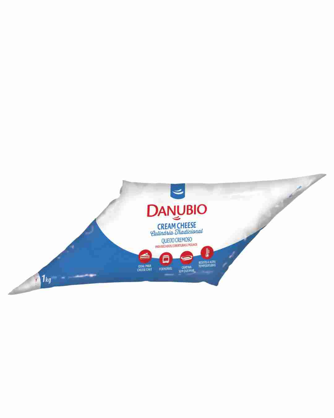 Cream Cheese Bisnaga Danúbio 1kg